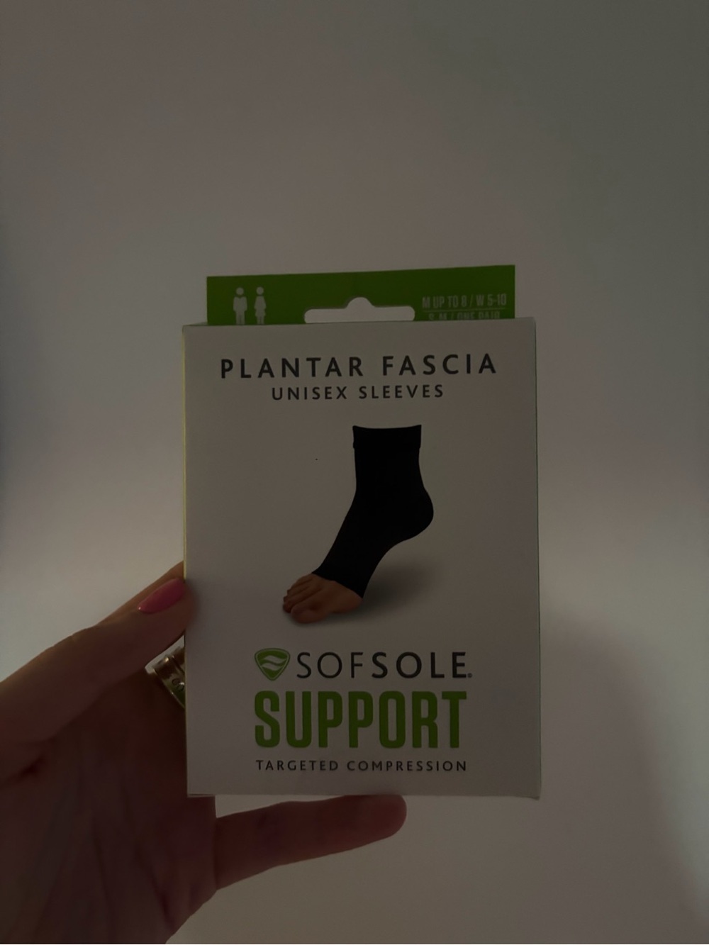 NEW Support Plantar Fascia Unisex Sleeves - Black (2)